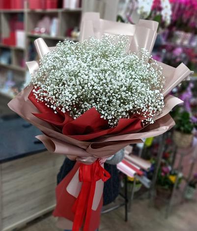 Букет цветов из: Гипсофила в Вревском
