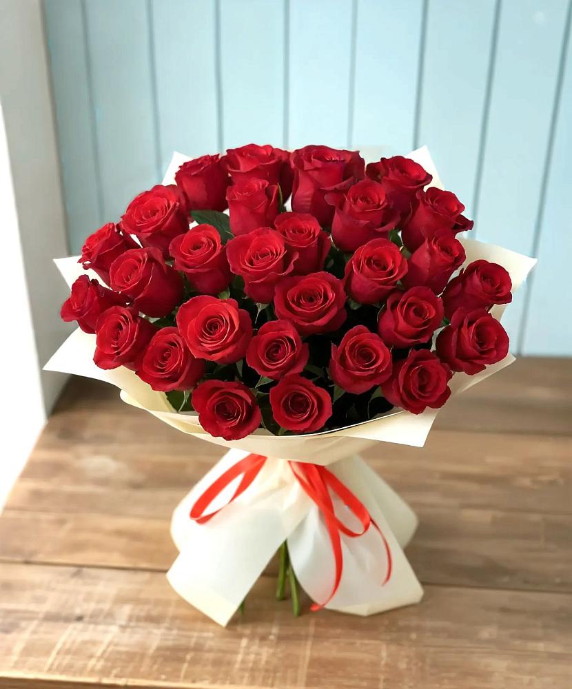 Букет 29 Красных роз в Вревском