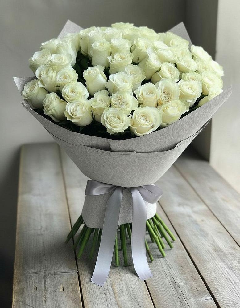 Букет 35 Белых роз в Вревском