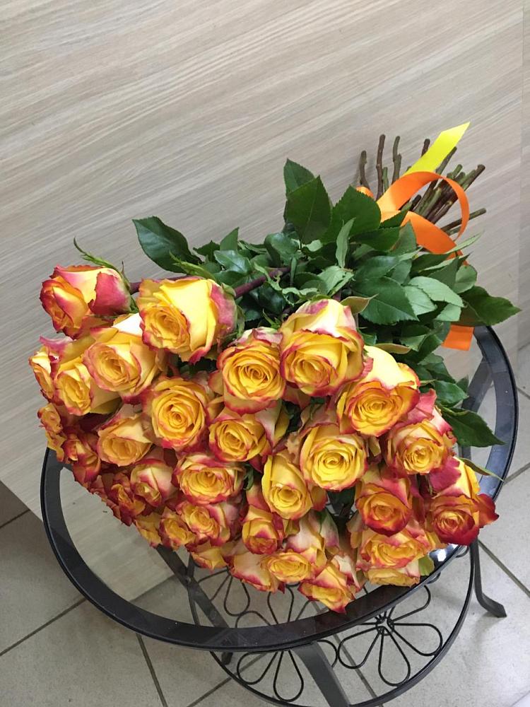 Букет Желтые розы в Вревском