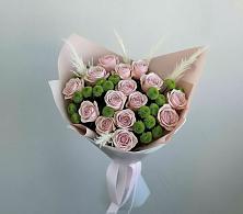 Букет цветов из:  Розы и Хризантемы в Вревском