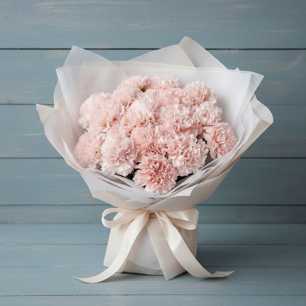 Букет цветов из: Гвоздики в Вревском