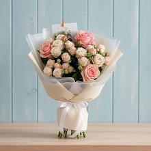 Букет цветов из:  Розы #REPLACE_PRED# Вревском